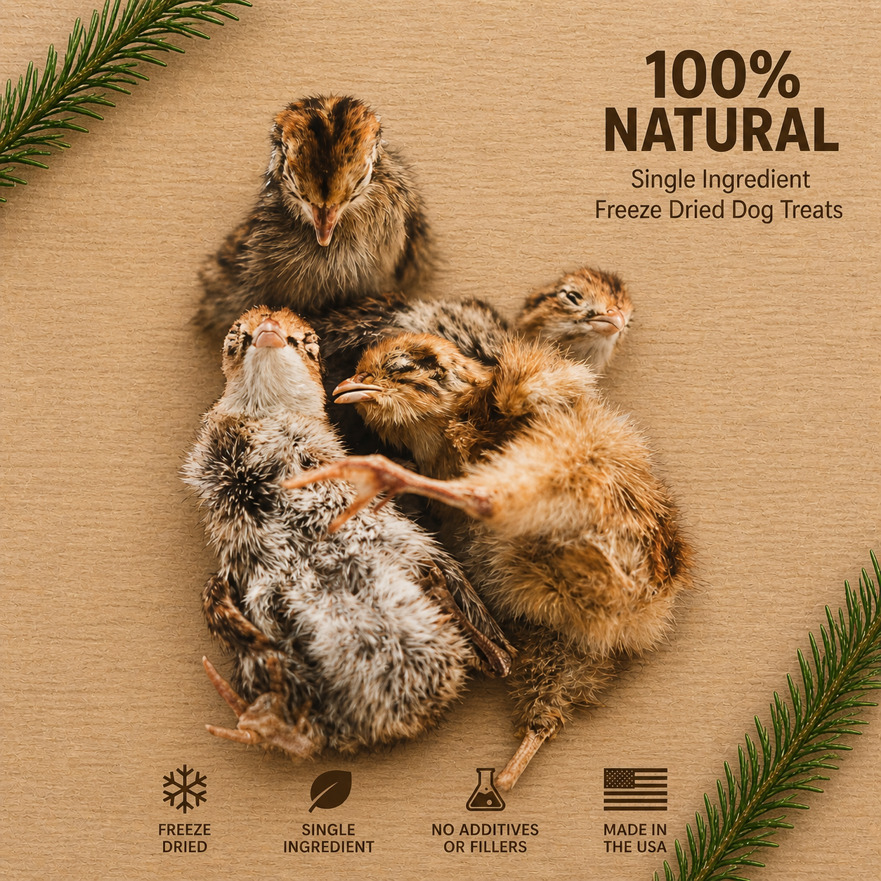 Freeze Dried Quail (Baby)