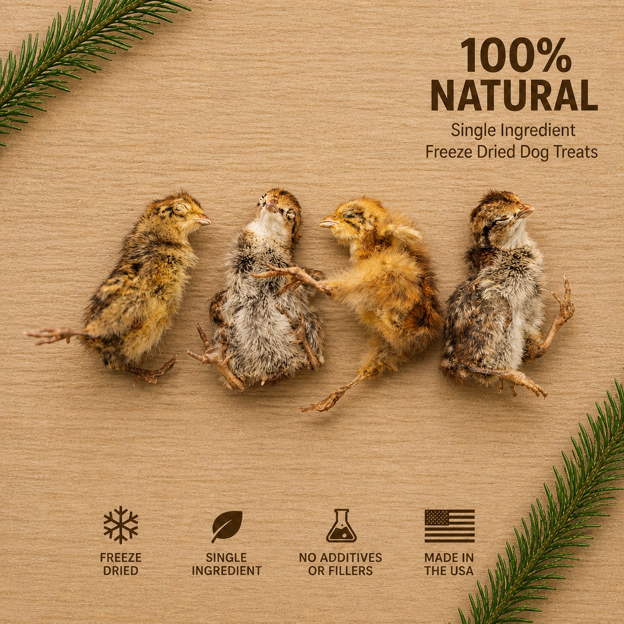 Freeze Dried Quail (Baby)